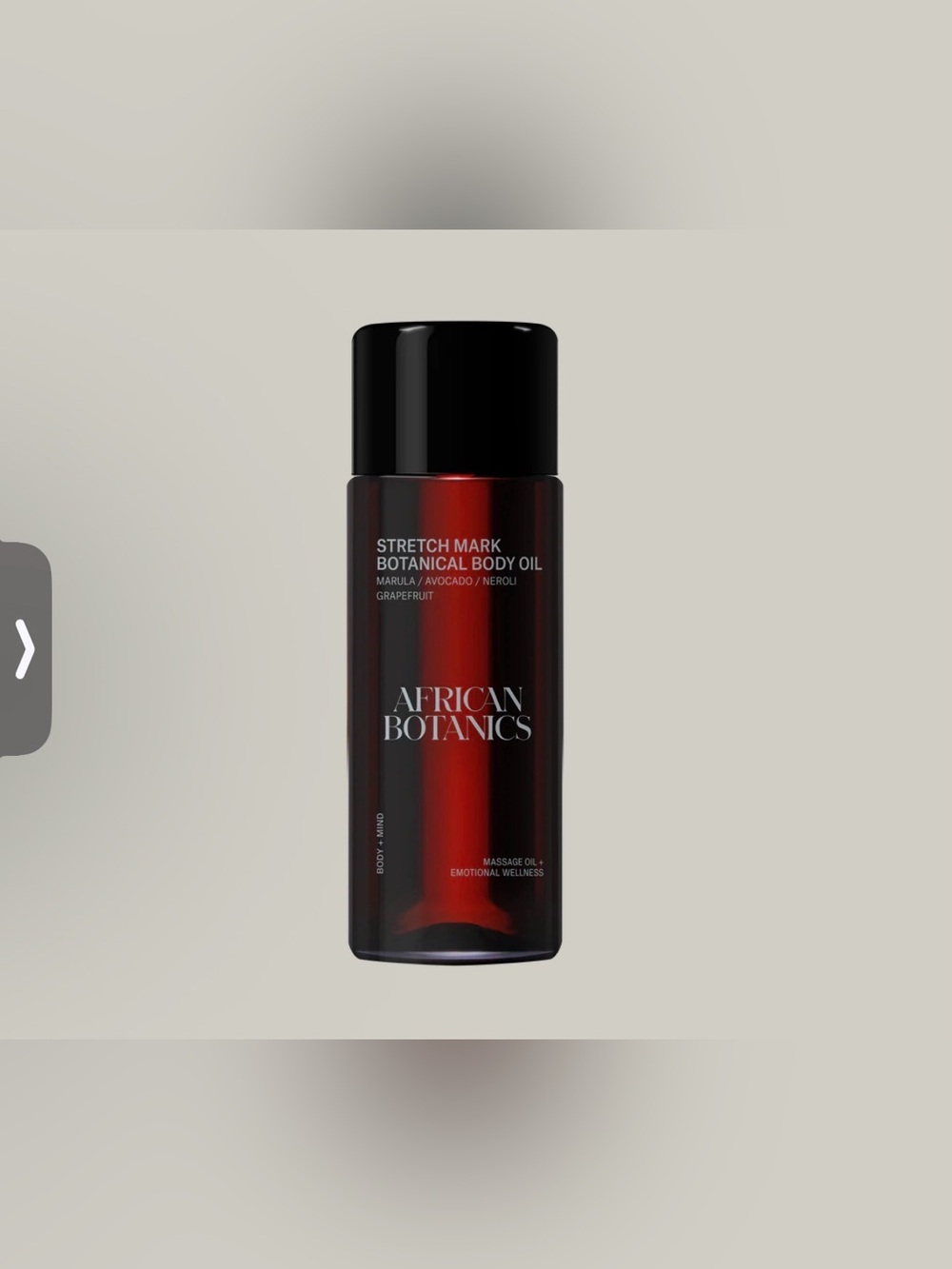 African Botanics Stretch Mark Botanical Body Oil